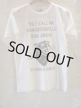 画像: GANGSTERVILLE(ギャングスタービル)/RISE ABOVE T  WHITE