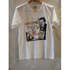 画像: GANGSTERVILLE(ギャングスタービル)/HELL SMOKING T  WHITE