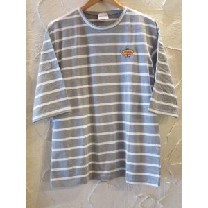 画像: (SALE 35%OFF) INTERFACE/ADIOS HALF SLEEVE BORDER T  GRAY