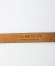 画像3: (再アップ） BELAFONTE/RT LEATHER BELT  BLACKxBRASS