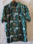 画像1: （再入荷） VINTAGE EL/MEXICAN S/S SHIRTS  GREEN