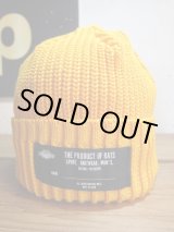 画像: RATS/COTTON KNIT CAP  YELLOW