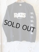 画像: RATS/BOX LOGO L/S  BLACK