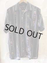 画像: (再入荷） VINTAGE EL/MEXICAN ALOHA SHIRTS  BLACK