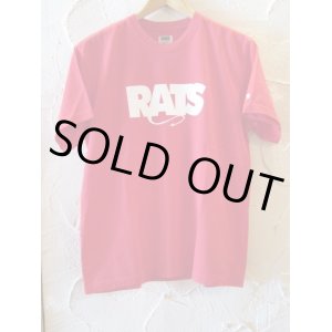 画像: RATS/BOX LOGO T  RED