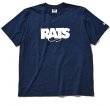 画像1: RATS/BOX LOGO T  NAVY