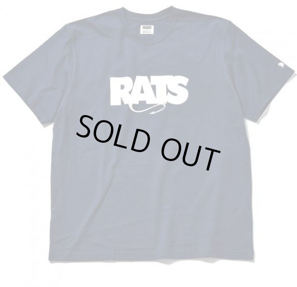 画像1: RATS/BOX LOGO T  NAVY