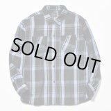 画像: RATS/COTTON CHECK SHIRTS  BLUE