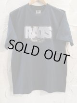 画像: RATS/GLITTER BOX LOGO T  BLACK