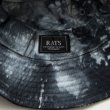 画像3: RATS/TIE DYE BUCKET HAT  BLACK