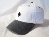 画像: BELIVE/WAPPEN LOW CAP 2TONE  WHTxBLACK