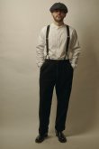 画像4: BELAFOTE/RT 2TACK TROUSERS AGED CORDUROY  BLACK