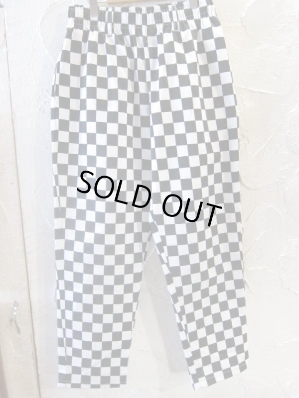 画像1: CORISCO/CHEF'S PANTS CHECKER FLAG