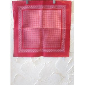 画像: MODAS/BANDANA KLEINE PUNKTE  RED