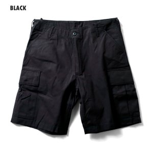 画像: HOUSTON/RIP STOP BDU SHORTS  BLACK