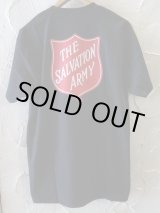 画像: THE SALVATION ARMY/SHIELD LOGO F/B TEE  BLACK