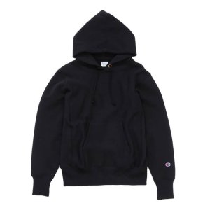 画像: CHAMPION/REVERSEWEAVE HOODDED SWEAT SHIRT PARKA  BLACK