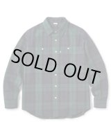 画像: FTC/PLAID TWILL SHIRT  NAVY