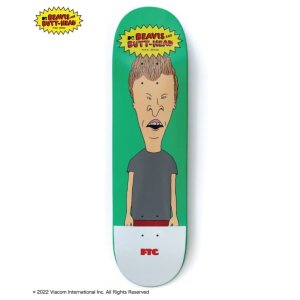 画像: (店頭在庫）FTCxBEAVIS AND BUTT-HEAD/BUTT HEAD SKATE DECK  GREEN