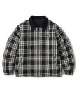 画像2: FTC/REVERSIBLE PLAID PUFFY JKT BLACK