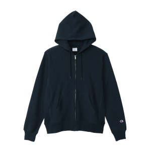 画像: CHAMPION/REVERSE WEAVE ZIP HOODED SWEAT  NAVY