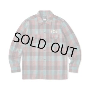 画像: (店頭在庫分）FTC/PLAID WORK SHIRT  BROWN