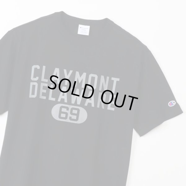 画像2: CHAMPION/PRINT SHORT  SLEEVE T CLAY MONT  BLACK