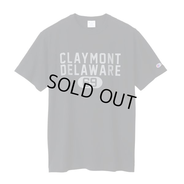 画像1: CHAMPION/PRINT SHORT  SLEEVE T CLAY MONT  BLACK