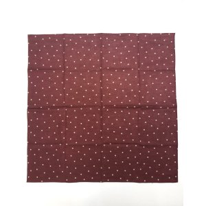 画像: (再アップ) BELAFOTE/RT SCARF DOT  BURGUNDY 