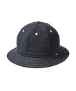 画像1: FTC/DENIM BELL HAT  BLACK