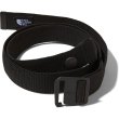 画像1: THE NORTH FACE/TECH WEAVING BELT BLACK