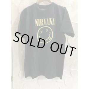 画像: (再入荷) ROCK OFF/NIRVANA FLOWER S/S T  BLACK