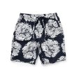 画像1: RATS/ZIP COTTON SHORTS PRINT  BLACK