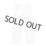 画像: RATS/WHITE CRASH DENIM PANTS  WHITE