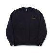 画像1: RATS/CREW NECK SWEAT BARTAG  BLACK