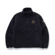 画像1: RATS/STAND COLLER FLEECE  BLACK