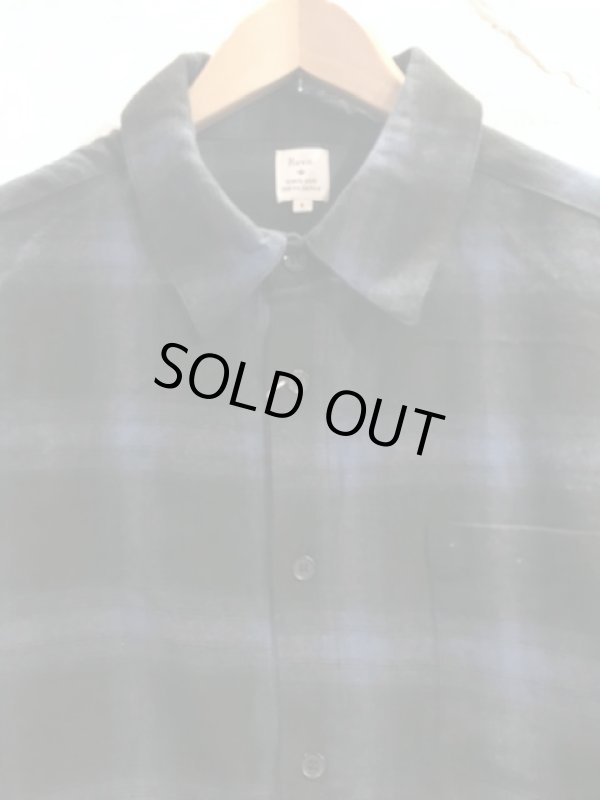 画像3: REVO/OMBRE CHECK SHIRT  BLUE