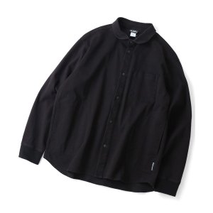 画像: GYMMASTER/STRETCH TWILL SHIRT JKT  BLACK