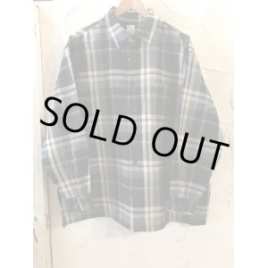 画像: REVO/HEAVY WEIGHT CHECK SHIRT  BLACK