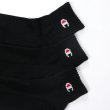 画像2: CHAMPION//QUARTER LENGTH SOCKS 3p  BLACK