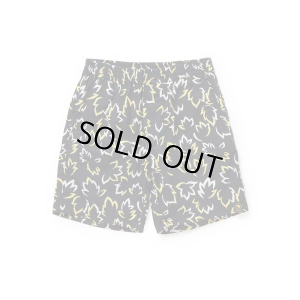 画像1: RATS/LEAF COTTON SHORTS  BLACK