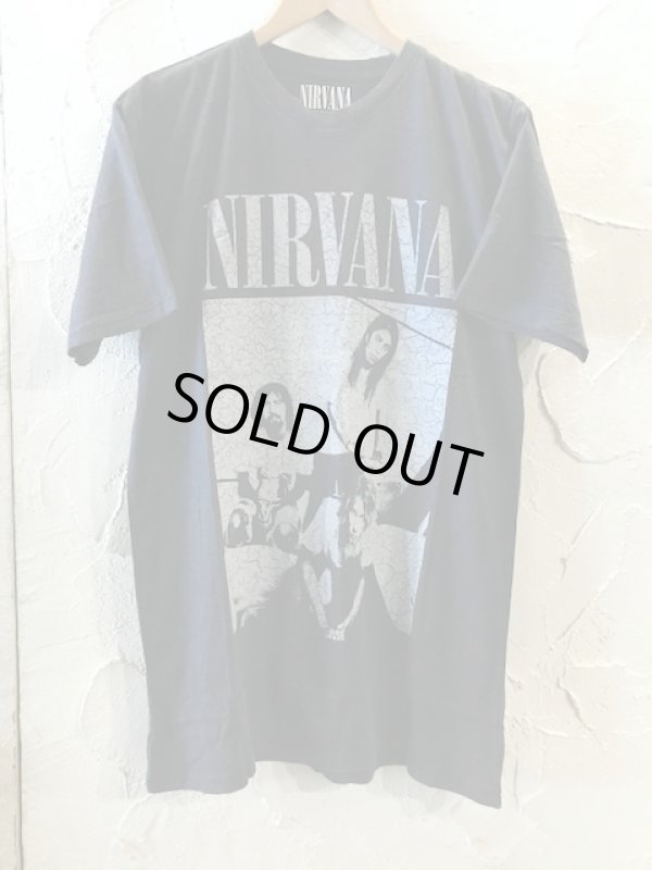 画像1: ROCK OFF/NIRVANA S/S T  CHARCOAL