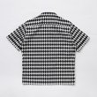 画像2: RATS/CHECKERD FLAG SS SHIRT  WHITExBLACK