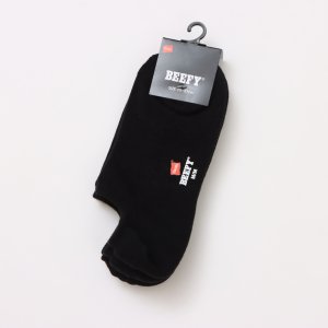 画像: HANES/BEFFY GHOST SOX 2p  BLACK