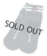 画像: GYMMASTER/HAPPY EMBROIDERY SHORT SOX  CHARCOAL