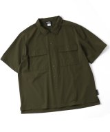 画像: GYMMASTER/COMFY NYLON SHIRT  OLIVE 