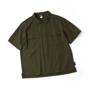 画像: GYMMASTER/COMFY NYLON SHIRT  OLIVE 