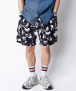 画像2: GYMMASTER/UL GRID HAPPY PAINT SHORTS  FLYTRAP