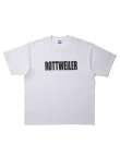 画像1: ROTTWEILER/RW LOGO T  WHITE