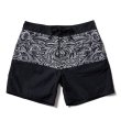 画像2: SOFTMACHINE/BLACK WAVE BOARD SHORTS  BLACK